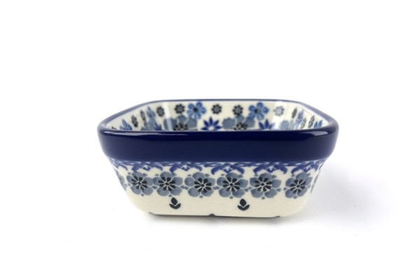 428 Bunzlau vierkant schaaltje 9,5 x 9,5 cm 1985X 428 Kleine vierkante schaaltjes 9,5 x 9,5 cm